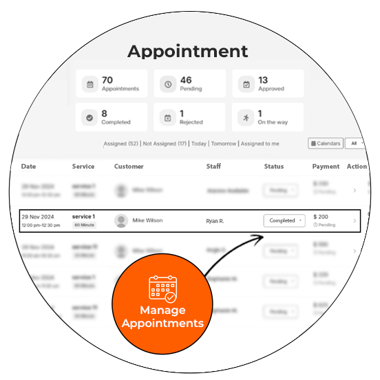 Effortless Appointment Management!
