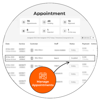 Effortless Appointment Management!